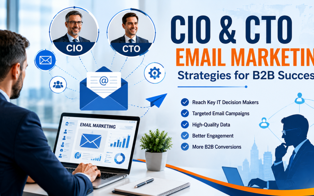 How to Reach CIOs and CTOs Effectively Through Email Marketing (Without Getting Ignored)